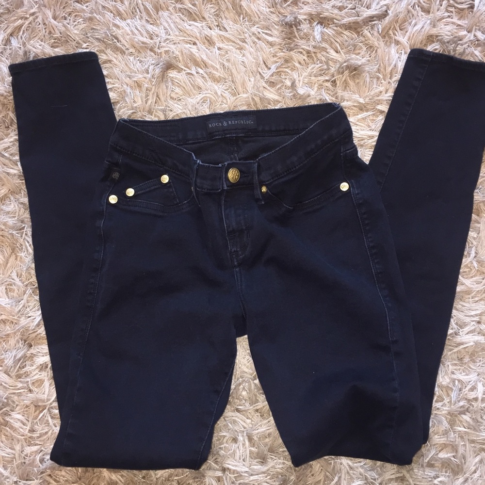 Rock & Republic Skinning Jeans 8 Long